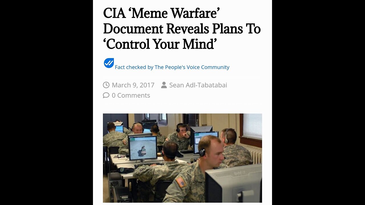 CIA Meme WarFare | We Are Winning 💪🐸 (Check Description)