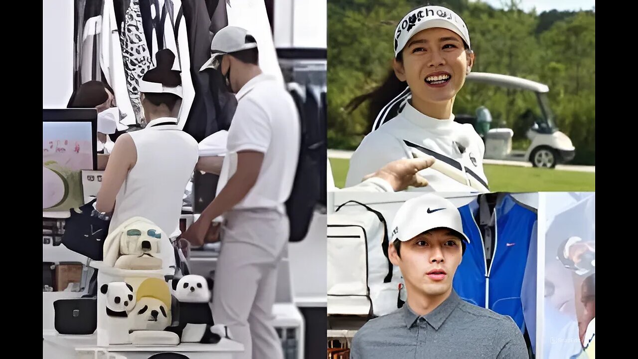 Hyun Bin and Son Ye Jin seen shopping together.