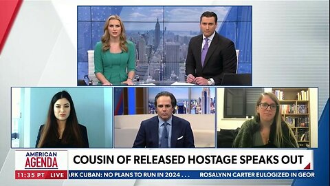 Cousin of released hostage speaks out