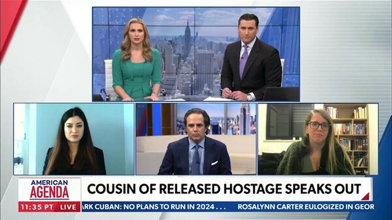 Cousin of released hostage speaks out