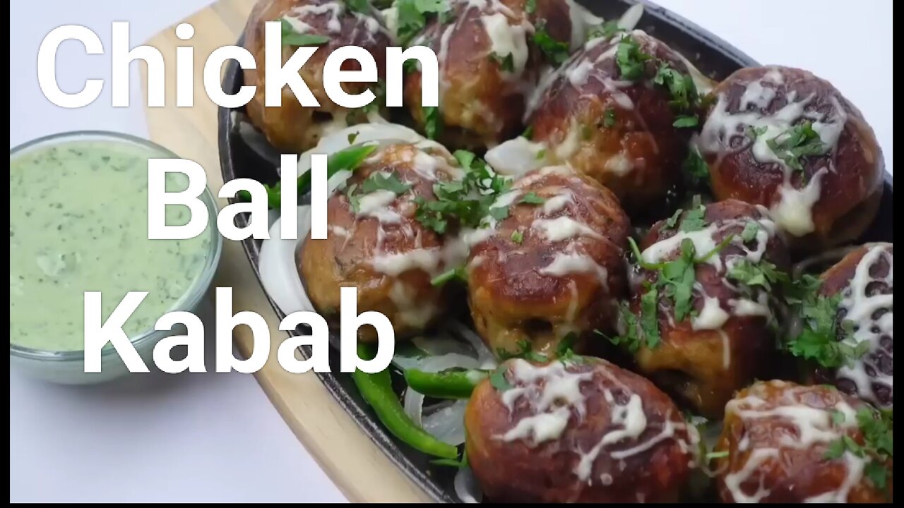 Chicken ball kabab