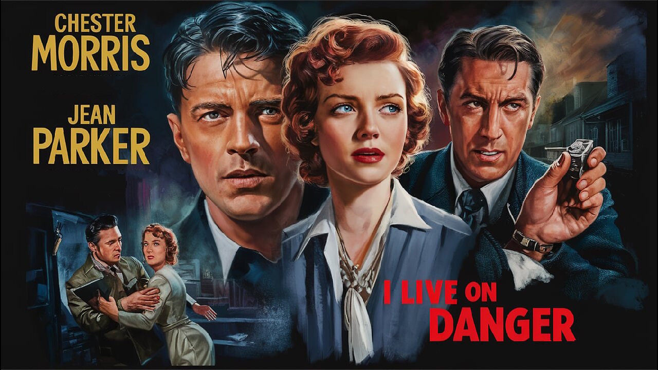 I LIVE ON DANGER (1942) Chester Morris, Jean Parker & Elisabeth Risdon | Thriller | B&W | Cinema Gem