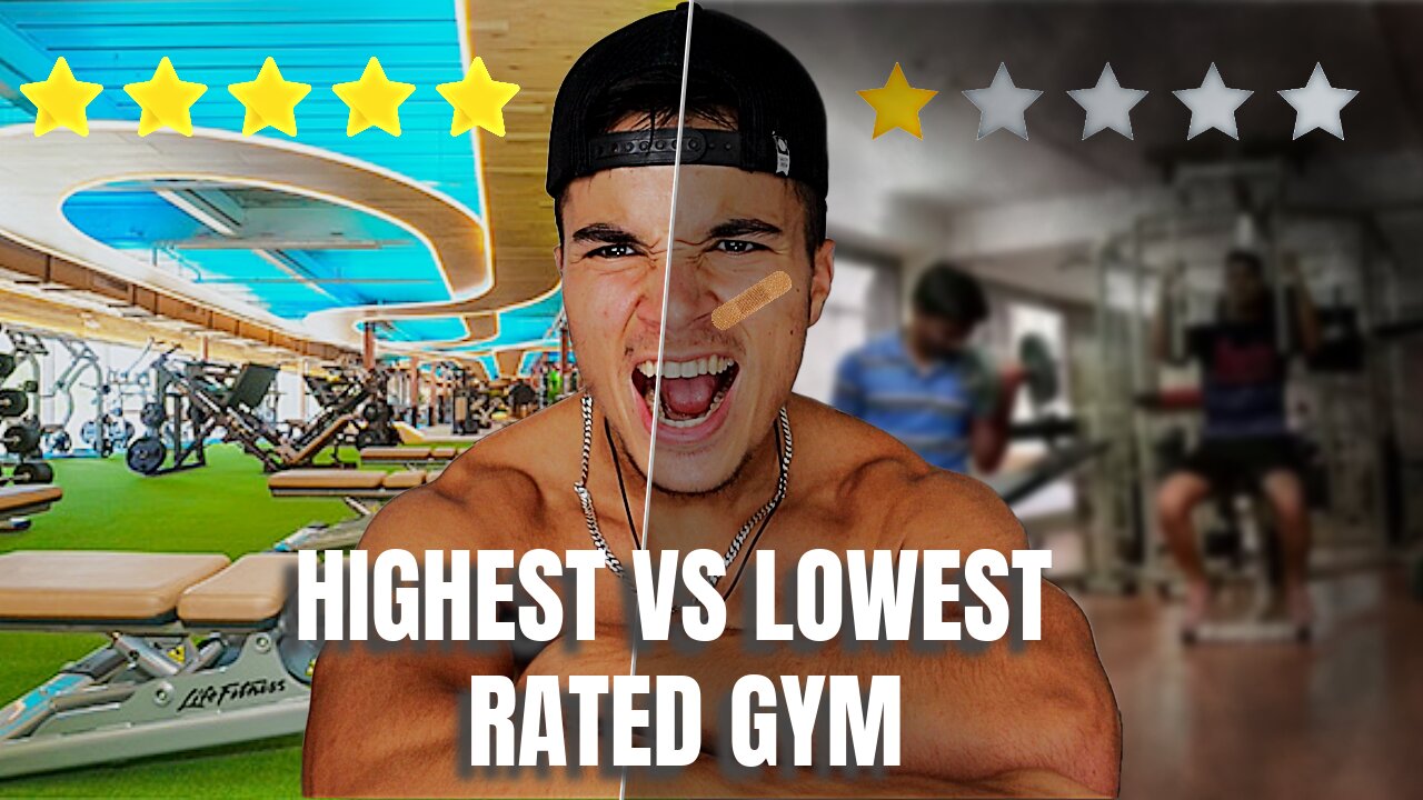 I Survived The LOWEST & HIGHEST Rated Gym