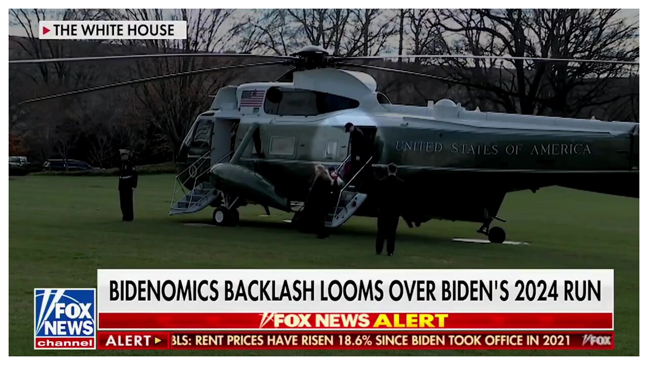 Joe Biden sneaks subpoena-denying son Hunter to White House on Marine One? (ft Karine Jean-Pierre)