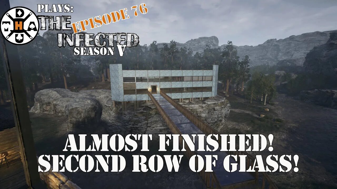 Industrial Park Is So Close To Finished! Added Glass Upstairs Too! The Infected Gameplay S5EP76