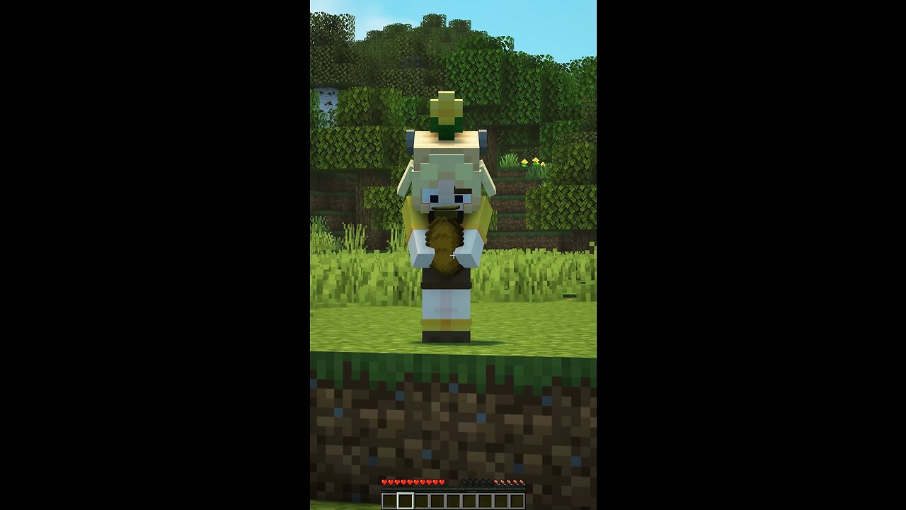 When Your ONE hunger Bar Minecraft