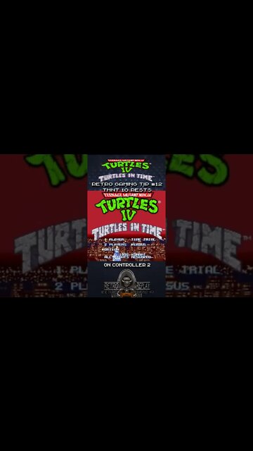 Retro Gaming Tip #12 - Turtles in Time - SNES