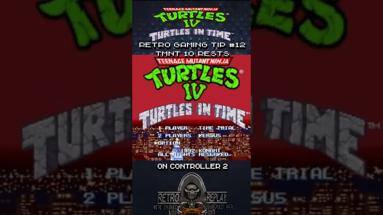 Retro Gaming Tip #12 - Turtles in Time - SNES