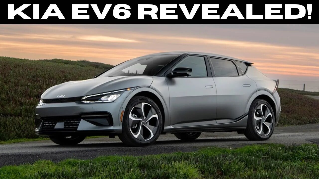 THE ALL-NEW 2023 KIA EV6 ELECTRIC CROSSOVER