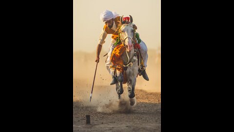 Remarkable Tent Pegging | Local village | Recently