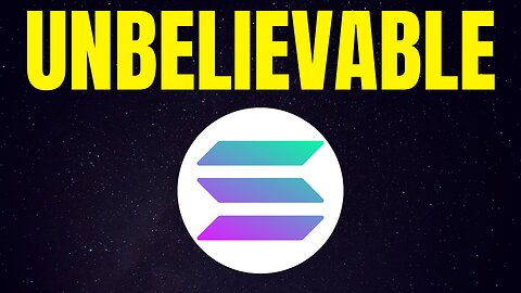 SOLANA : THIS IS A TIME TO REMEMBER! | SOL Price Prediction