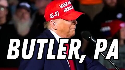 WATCH: Former President Trump Reflects on His Second Rally in Butler, PA