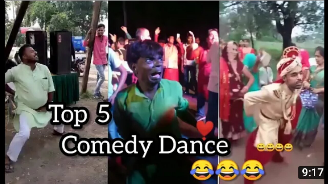 Top 5 comedy Dance video 📸