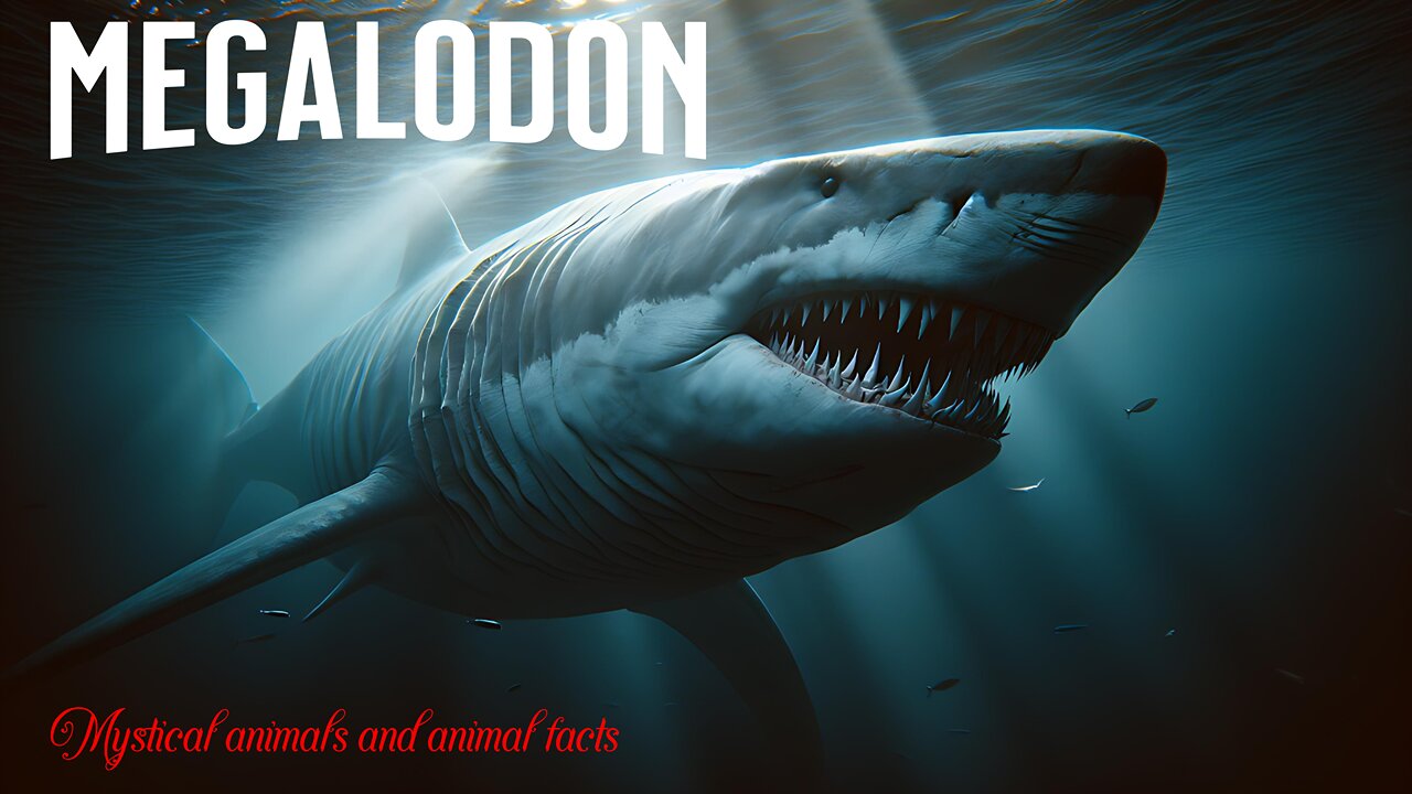 Megalodon a giant prehistoric shark