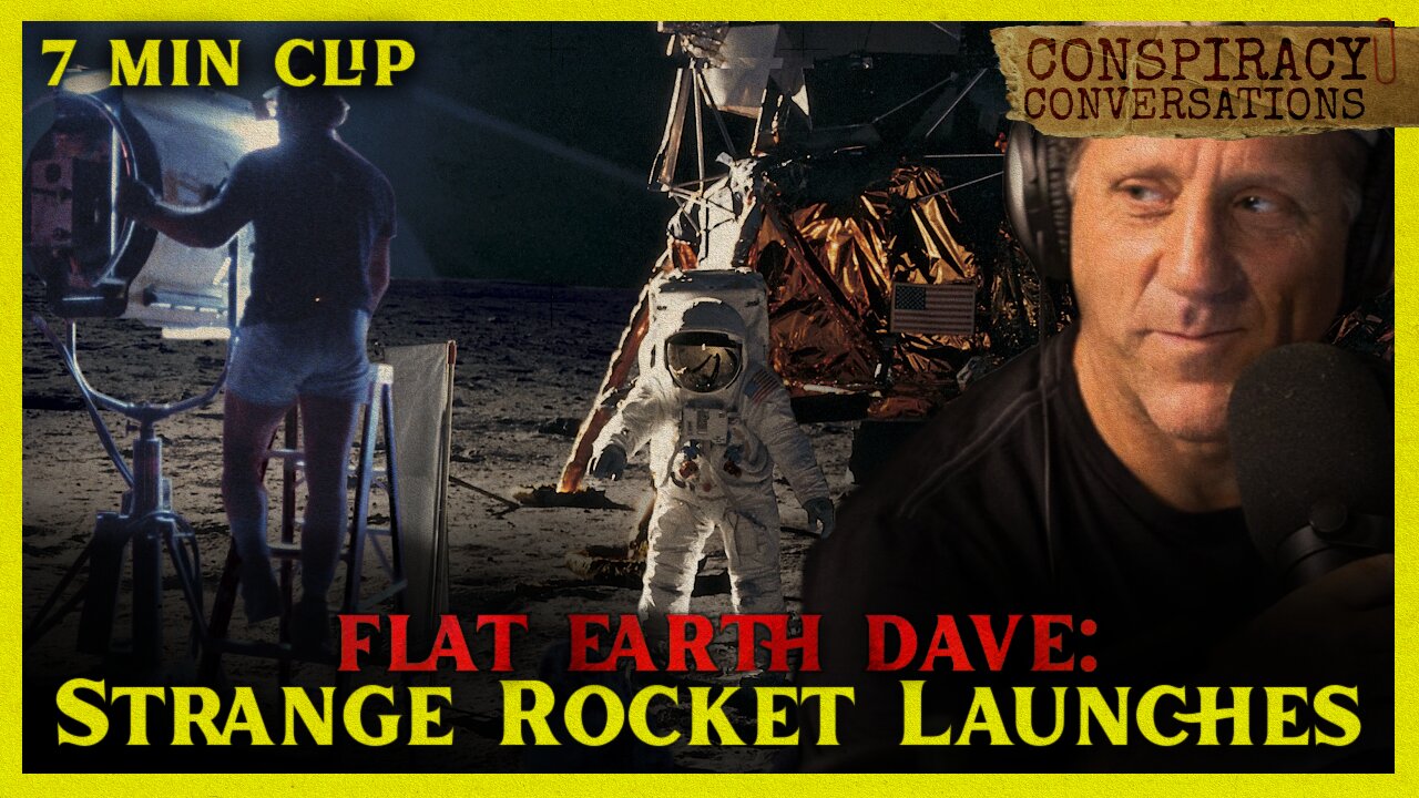 FLAT EARTH | Strange Rocket Launches - Dave Weiss | Conspiracy Conversation Clip