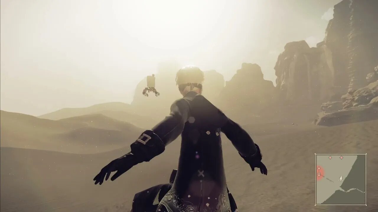 NieR: Automata Lets Play #3 - The Desert
