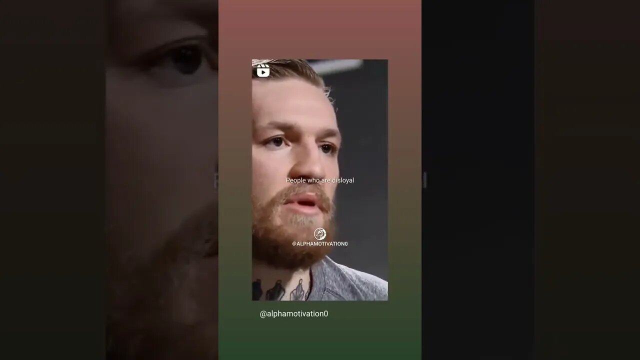 Connor Mcgregor Motivation