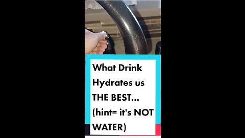 What Drink Hydrates us the BEST...hint=it's NOT WATER💧