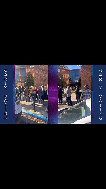 VOTE EARLY! Don't let the Dems intimidate you into leaving the line! 👇