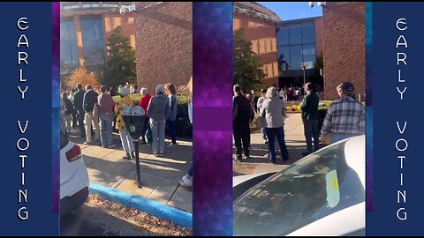 VOTE EARLY! Don't let the Dems intimidate you into leaving the line! 👇