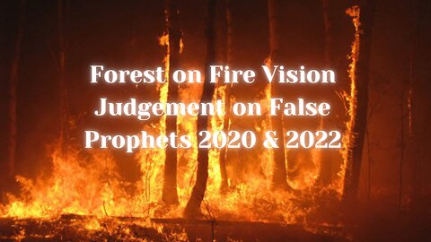 TREES ON FIRE VISION OF LEADERS JUDGEMENT OF HELL 2020 2022