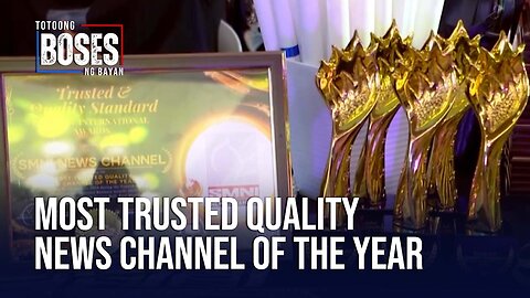 Makatotohanang balita, mapapanood lamang sa SMNI news −Award-giving body