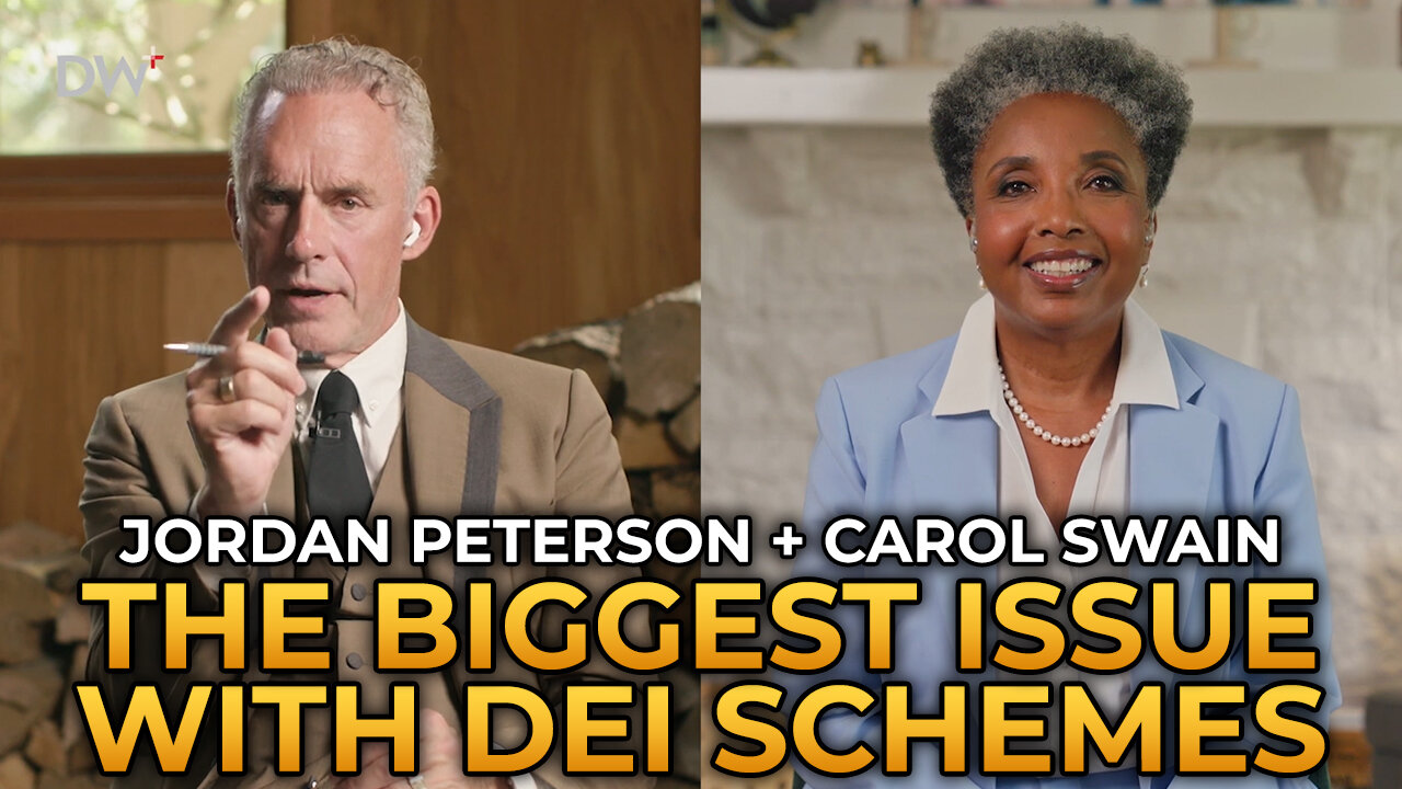 Jordan Peterson and Carol Swain - The Biggest Issue With DEI Schemes