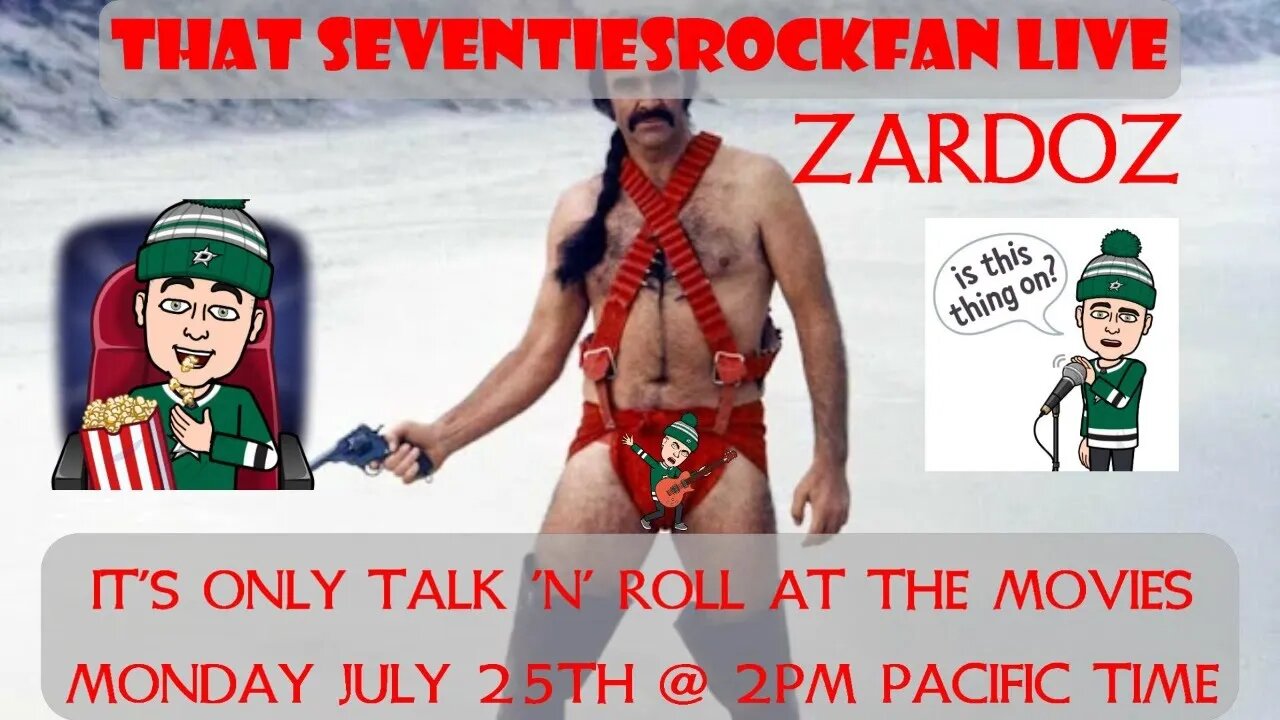 It's Only Talk & Roll At The Movies - ZARDOZ