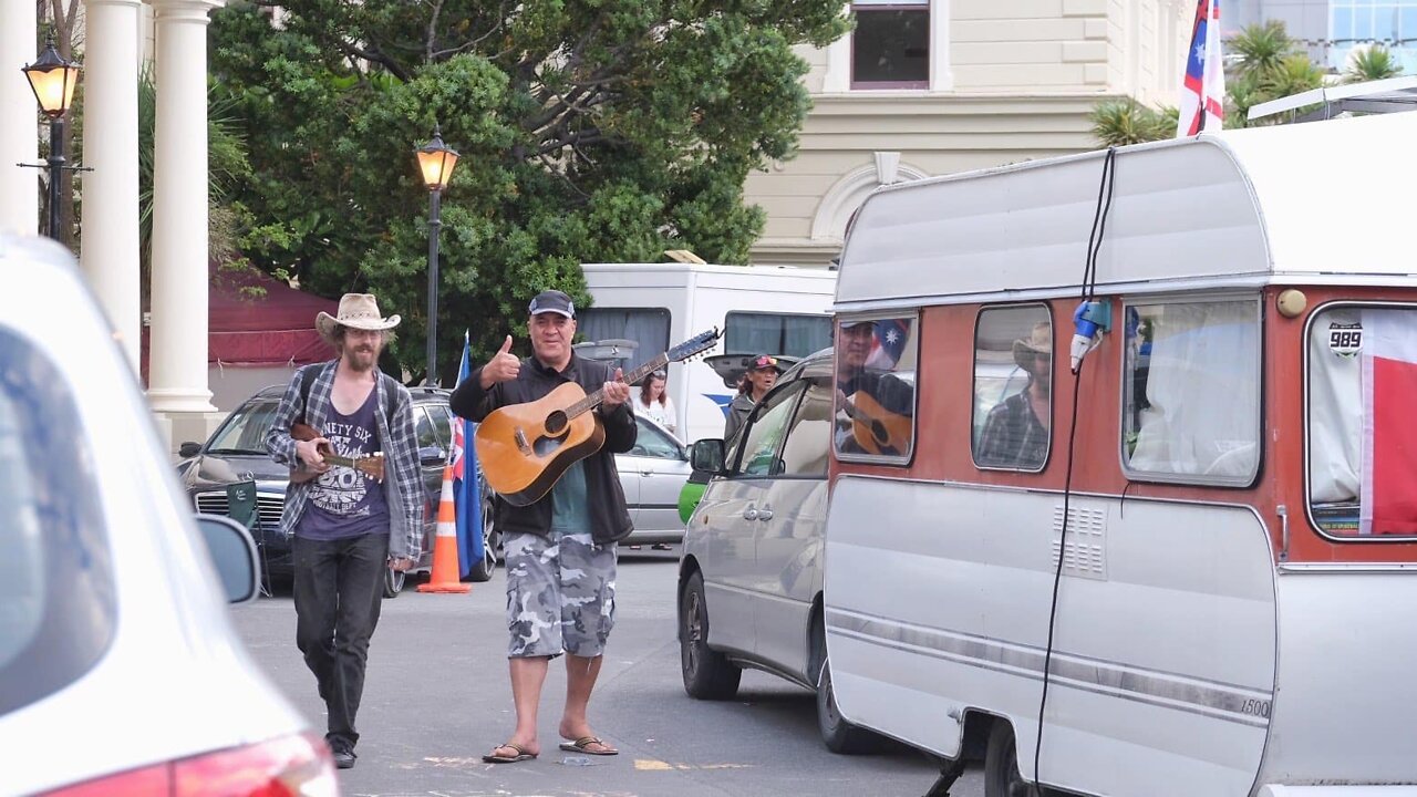 DHarp and Harry the Marry LIVE MUSIC at NZ Parliament FEB 16 FULL AUDIO