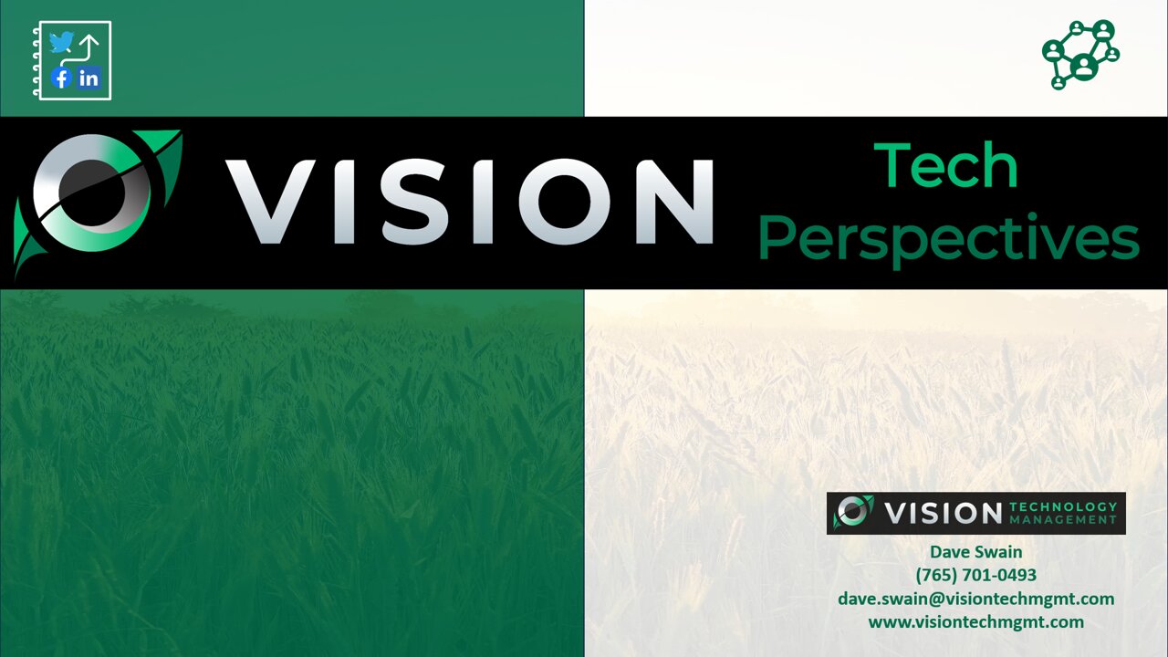 Vision Tech Perspectives Introduction