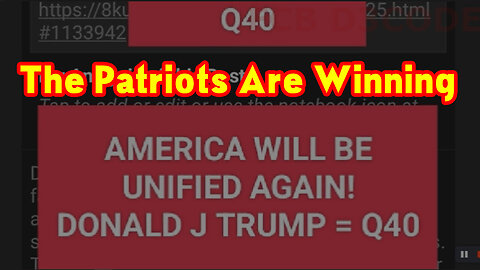 The Patriots Are Winning The 5Th Generation War!