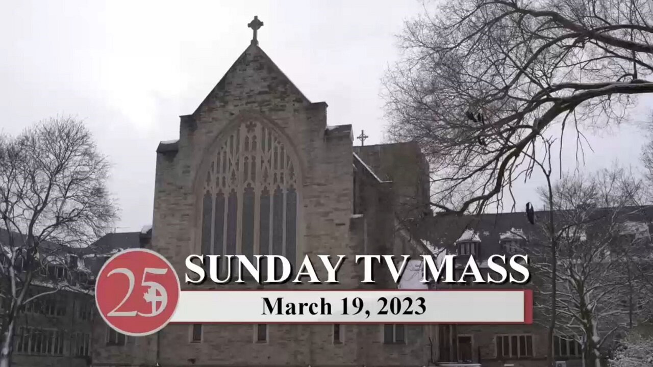 Sunday Catholic Mass Today | Daily TV Mass, Sunday March 19, 2023