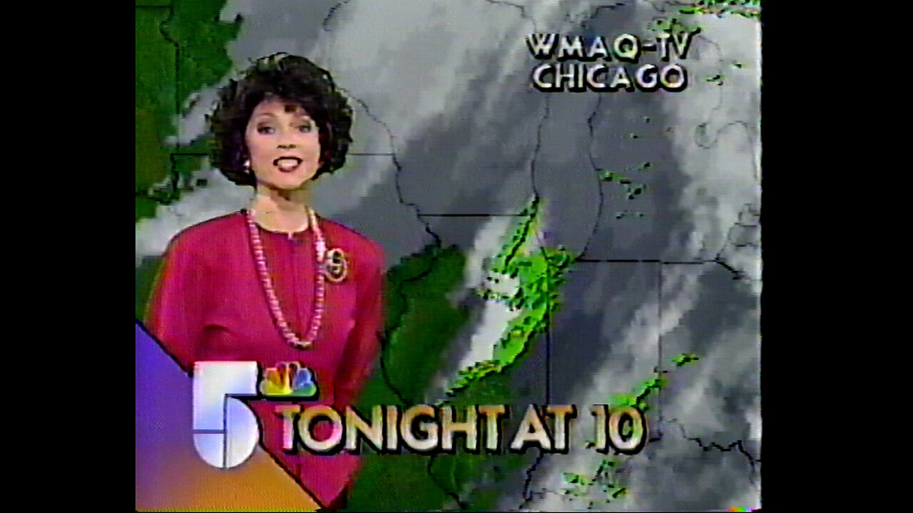 December 8, 1991 - WMAQ Chicago Weather Bumper