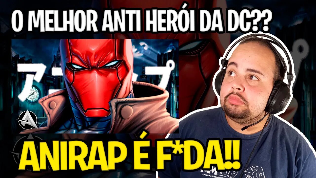 REACT ♪ Capuz Vermelho | O Robin é Passado | AniRap (@Prod Hunter)