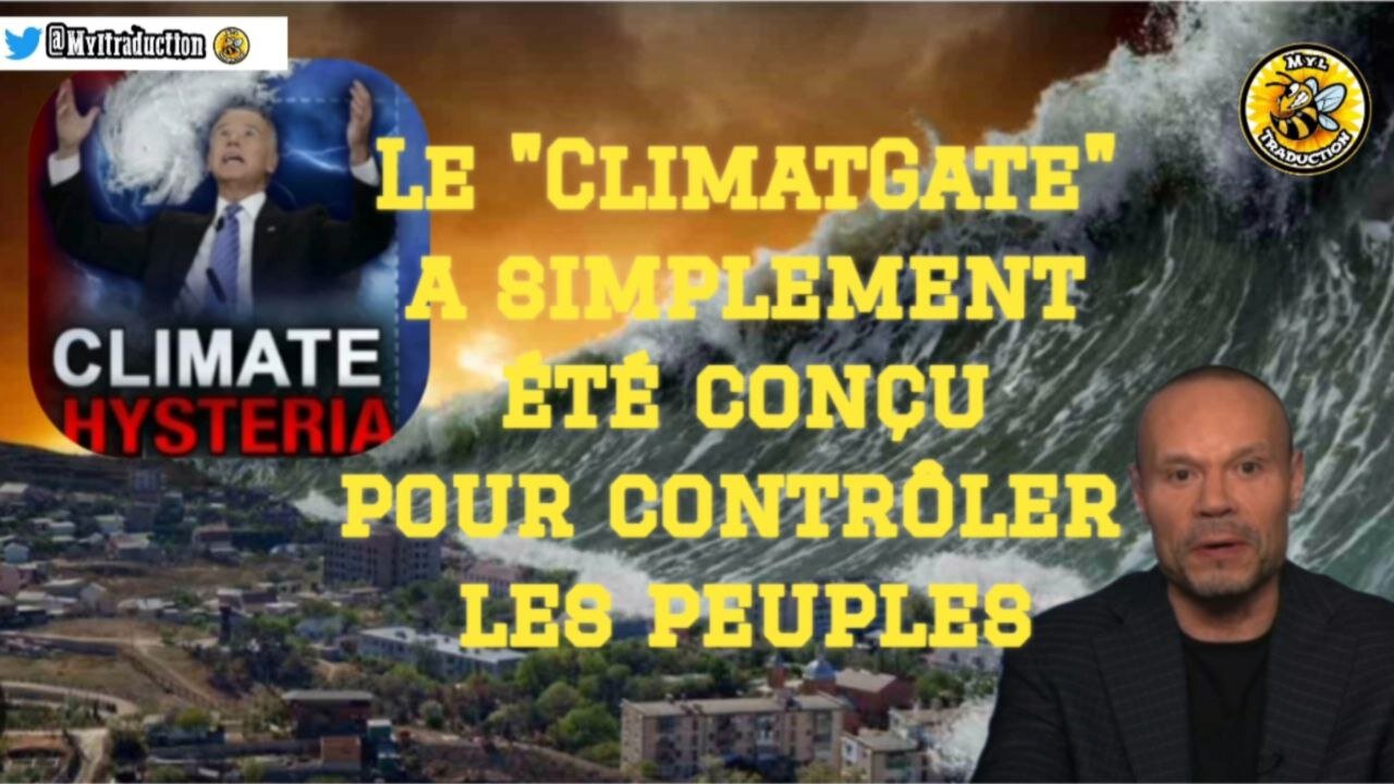 Le changement climatique a simplement été conçu pour contrôler les peuples