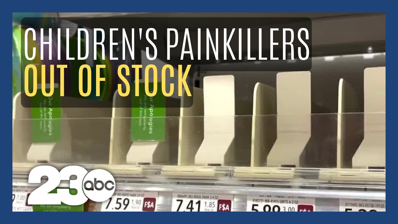 Children's painkillers in short supply due to respiratory illnesses