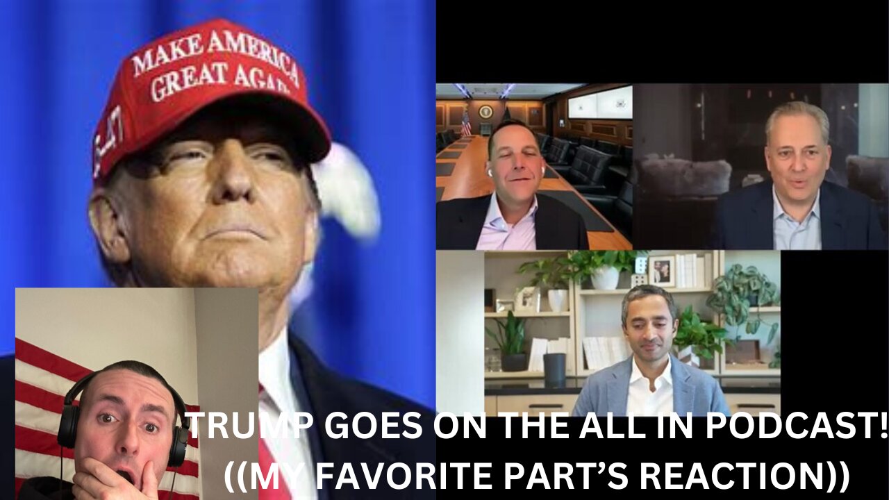 DONALD TRUMP GOES ON THE ALL IN PODCAST FT. DAVID SACK X @chamathpalihapitiya6052