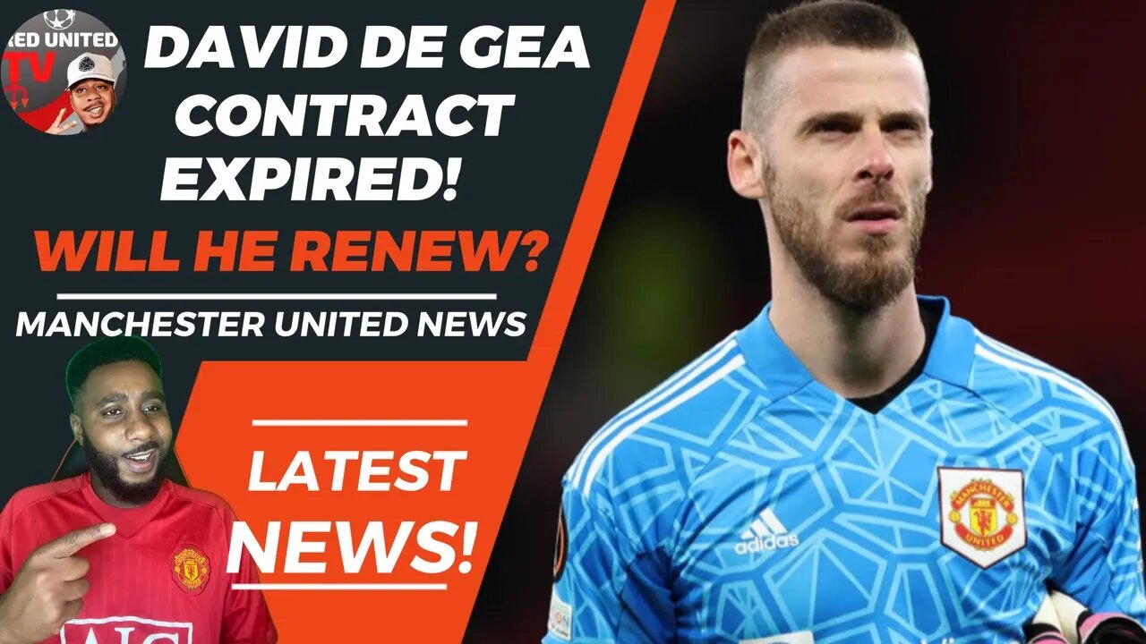 DAVID DE GEA A FREE AGENT | Contract Expired Will He Renew | Man Utd News | Ivorian Spice REACTS