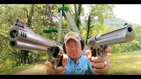 Desert Eagle 50 AE vs 500 S&W Magnum - WHAT RECOIL???