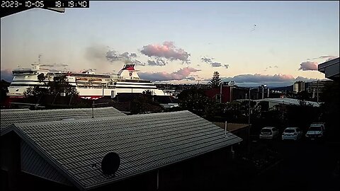 Spirit Of Tasmania Outbound Devonport Tasmania.