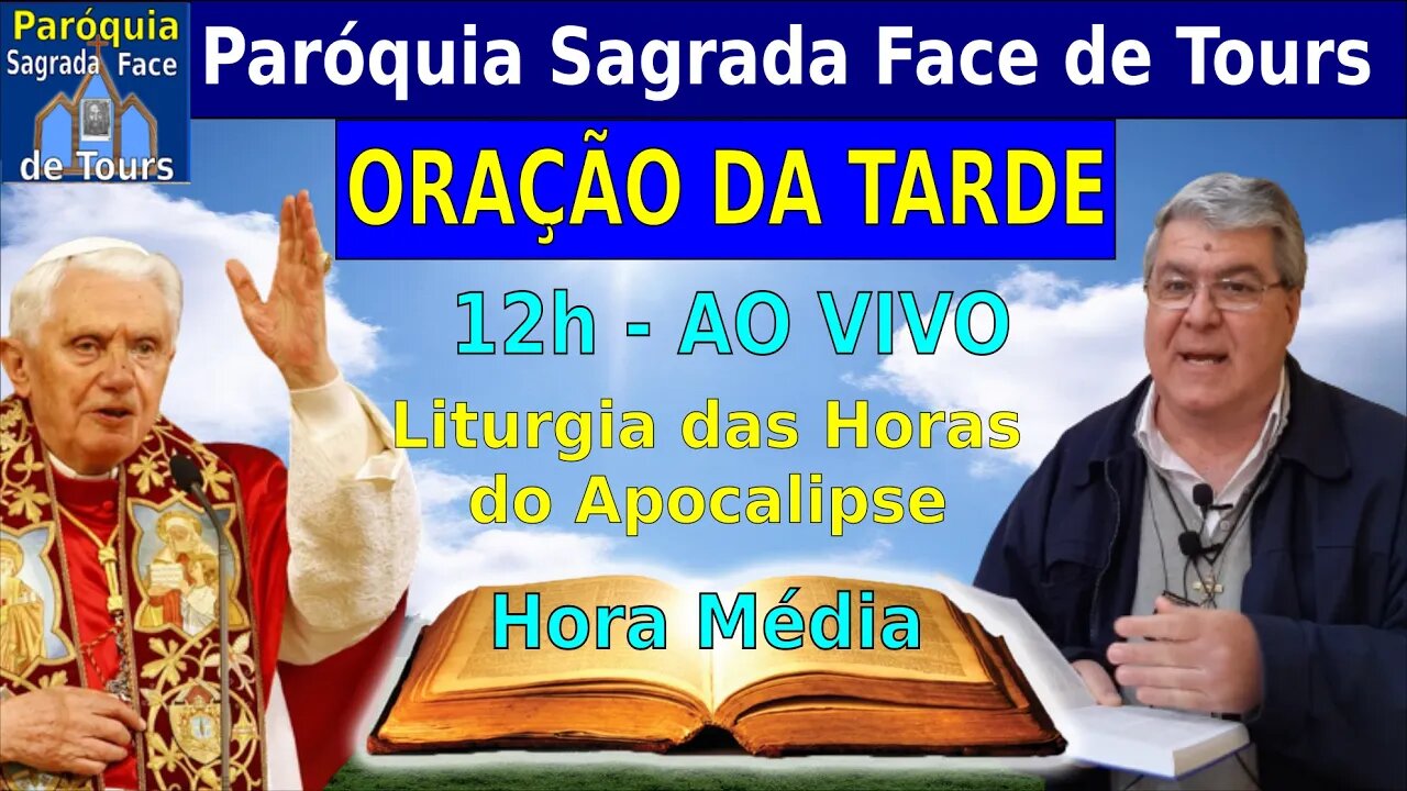 AO VIVO - ORAÇÃO DO MEIO-DIA - Liturgia das Horas - HORA MÉDIA