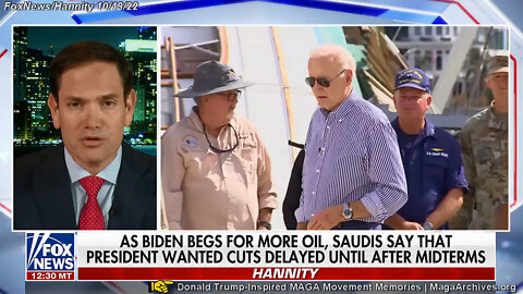 Biden Busted Colluding With Saudi Arabia