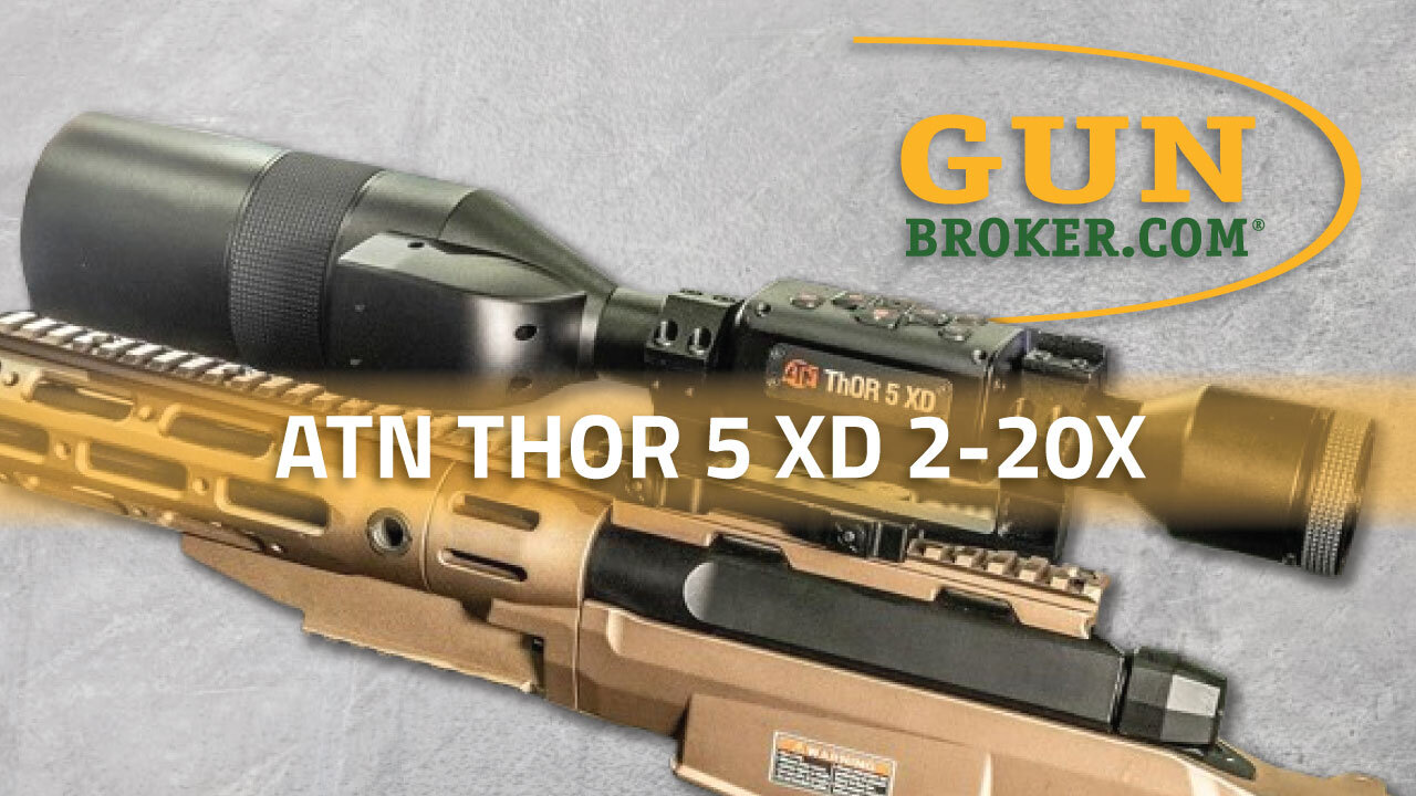 Features of ATN Thor 5 XD 2-20X - 5th Generation Thermal Riflescope - New for 2024