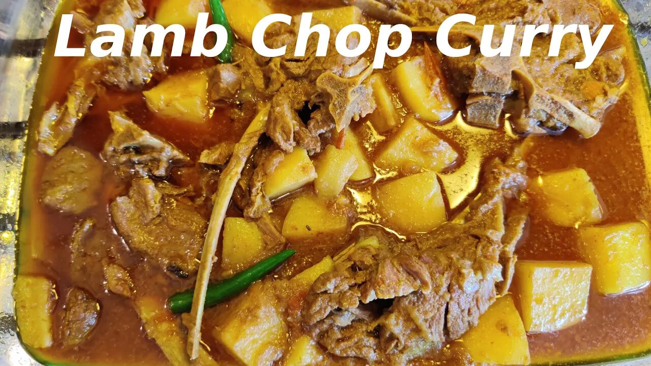 Lamb Chop Curry || ল্যাম্ব চপ কারী