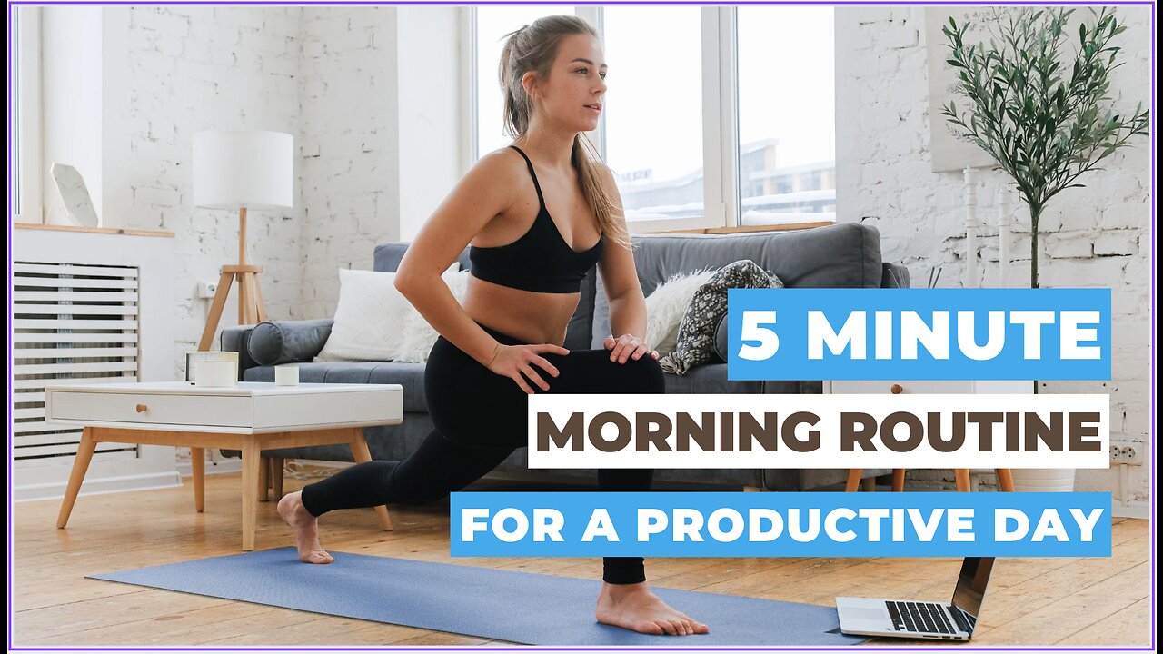 "Quick & Effective 5-Minute Full-Body Workout for Busy Days!"