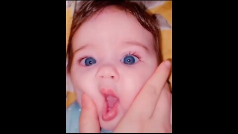 Cute baby funny video. #cutebabystatus #viral