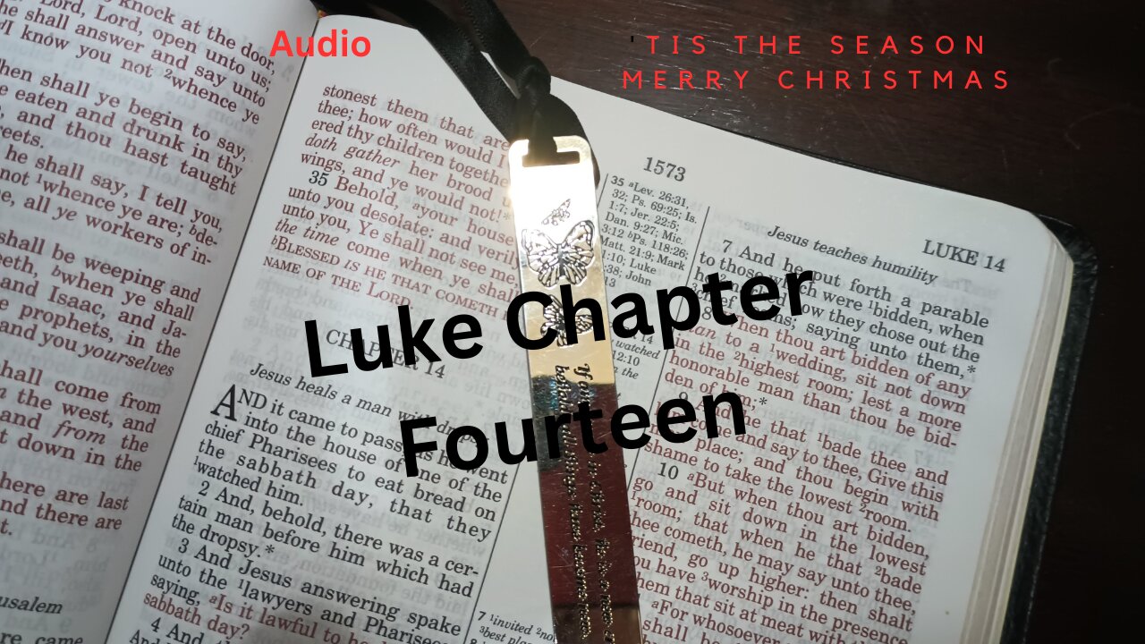 A Man Healed on the Sabbath Luke Chapter 14