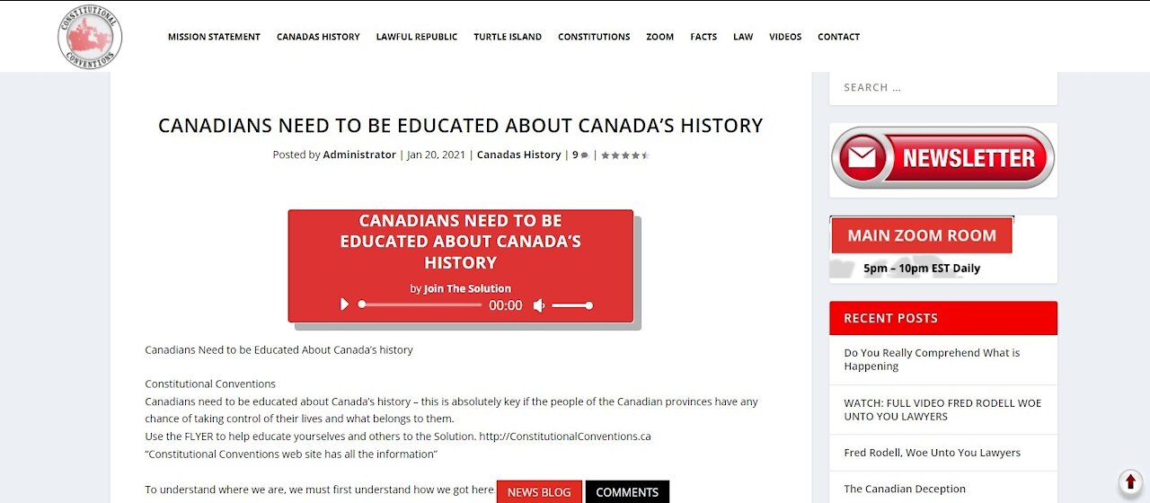 CANADIANS NEED TO BE EDUCATED ABOUT CANADA’S HISTORY!