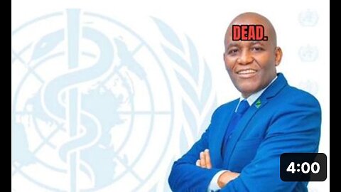 AFRICA'S REGIONAL WHO DIRECTOR DIES EXPECTEDLY!