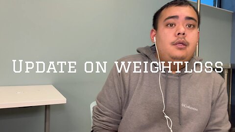 Weight loss journey update